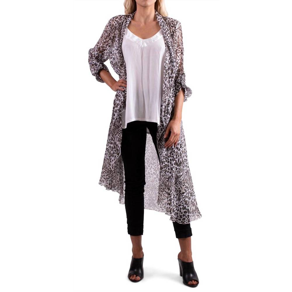 NEW GIGI MODA amalfi pull-on cardigan in white